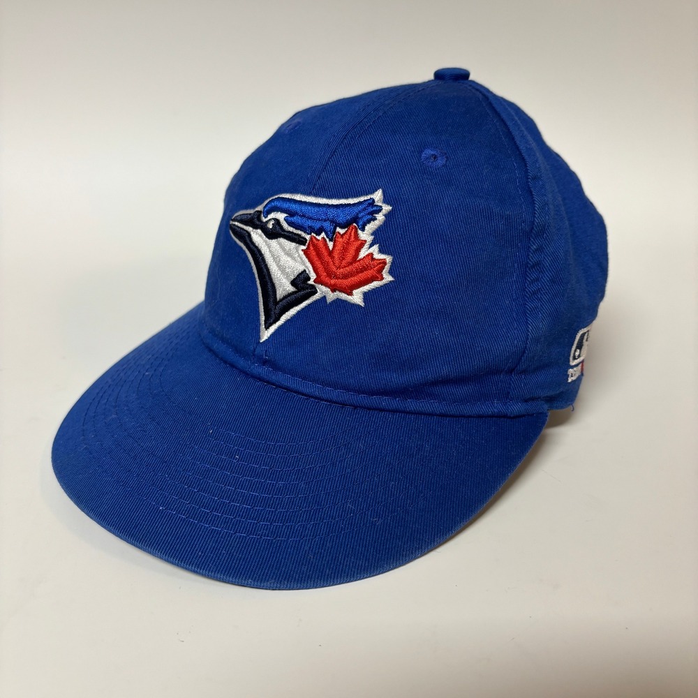 Toronto Blue Jays MLB Youth Baseball Hat OC Sports Blue Hook and Loop